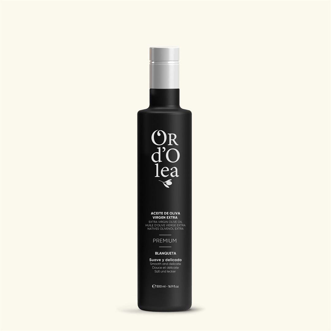 OR D'OLEA | Aceite de oliva virgen extra Variedad Blanqueta PREMIUM 500ml