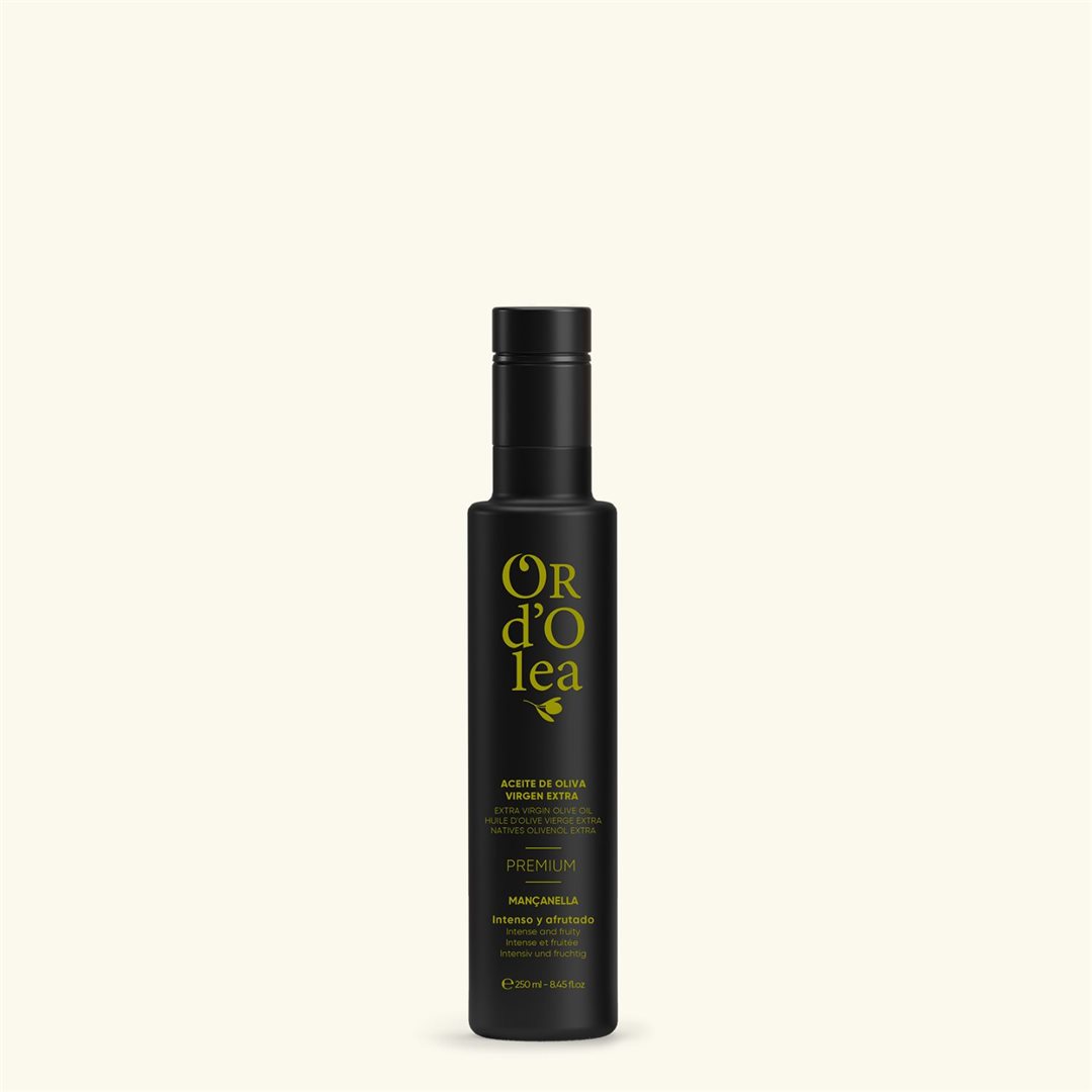 OR D'OLEA | Aceite de oliva virgen extra Variedad Mançanella PREMIUM 250ml
