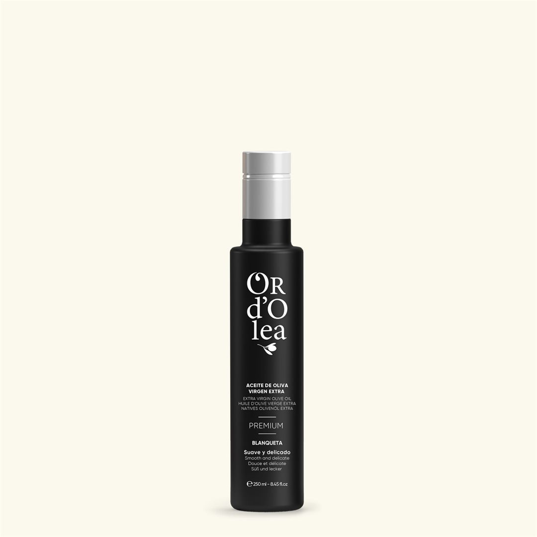 OR D'OLEA | Aceite de oliva virgen extra Variedad Blanqueta PREMIUM 250ml