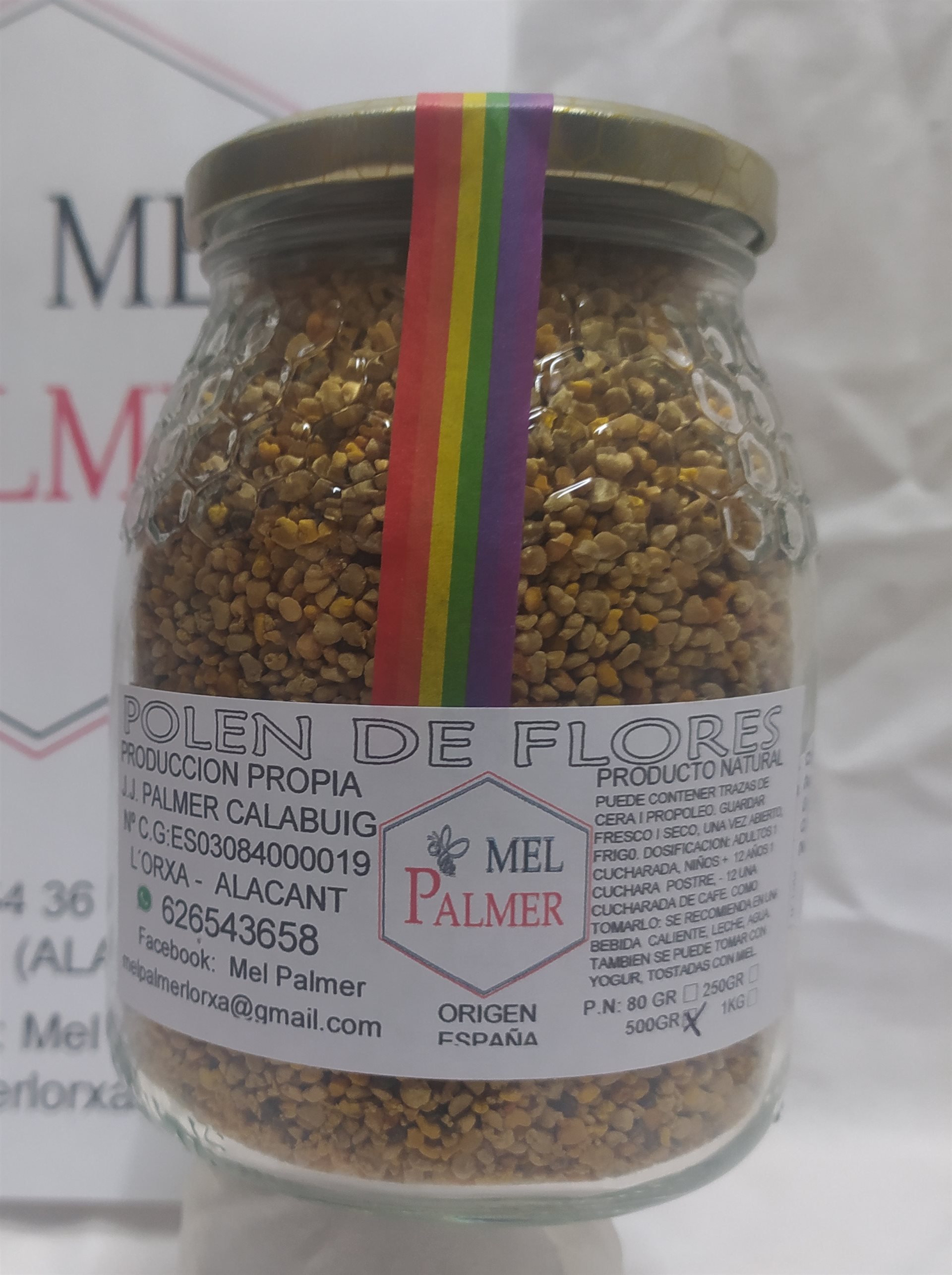 POLEN DE FLORES 500 GRMS