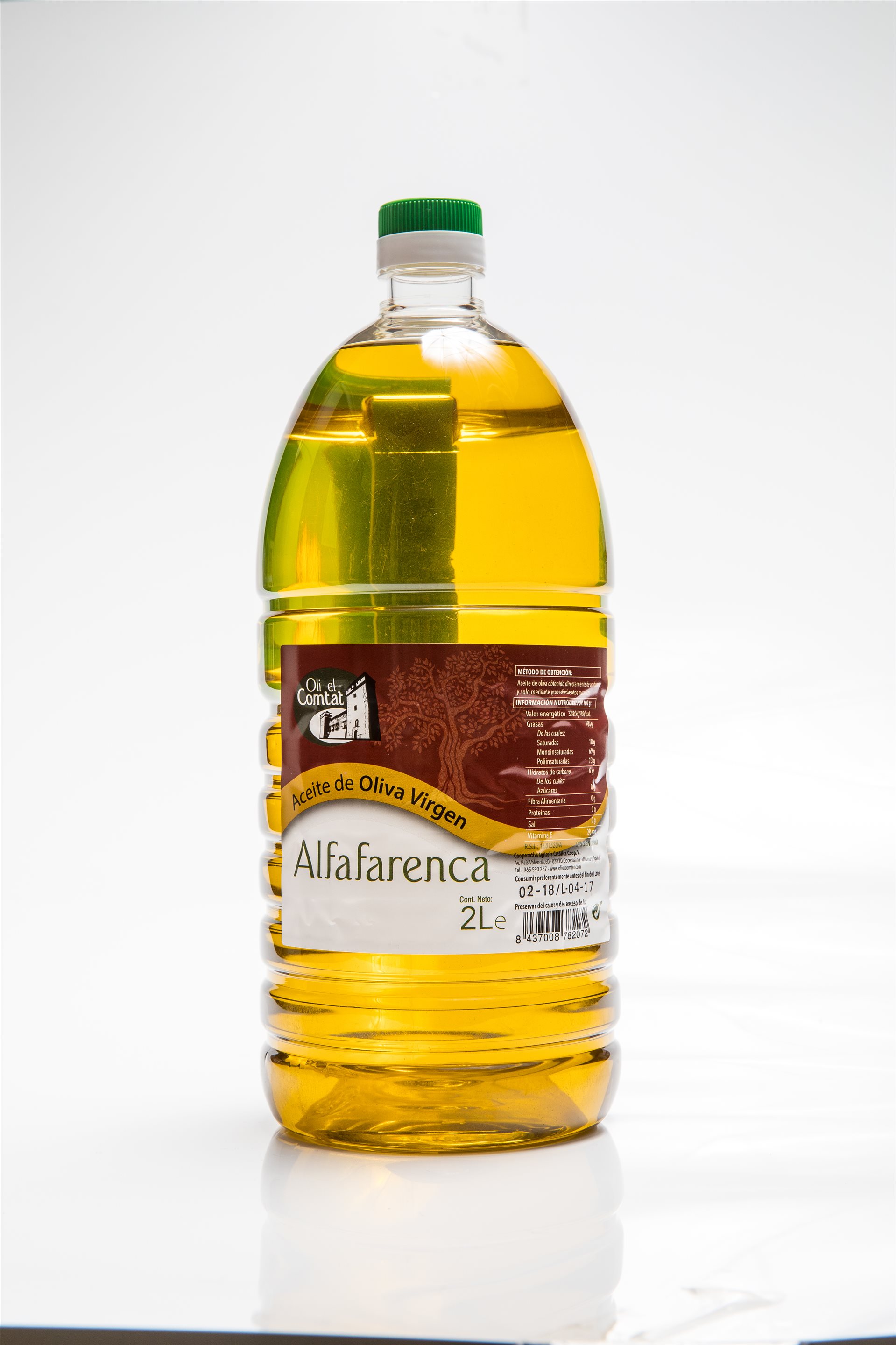 ACEITE DE OLIVA VIRGEN EXTRA ALFAFARENCA 2L