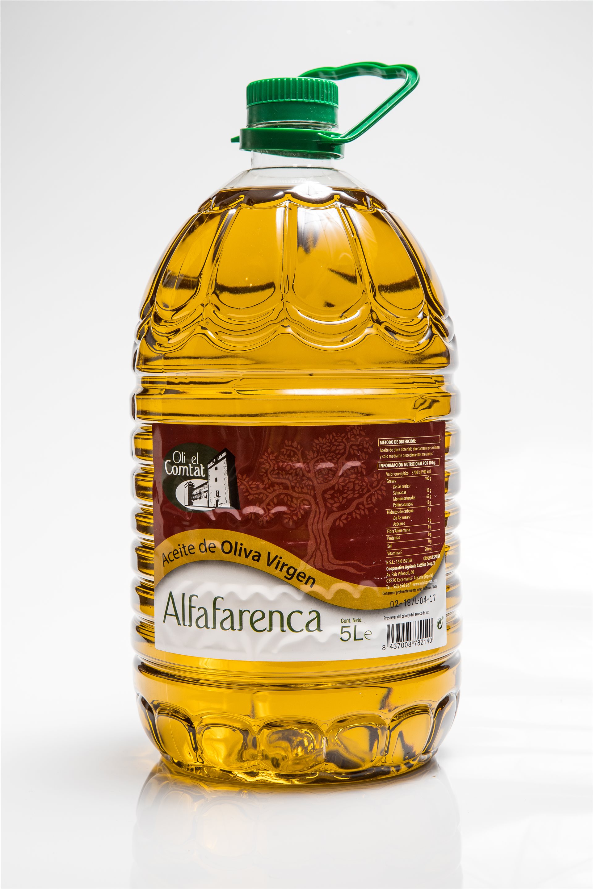 ACEITE DE OLIVA VIRGEN EXTRA ALFARENCA 5L