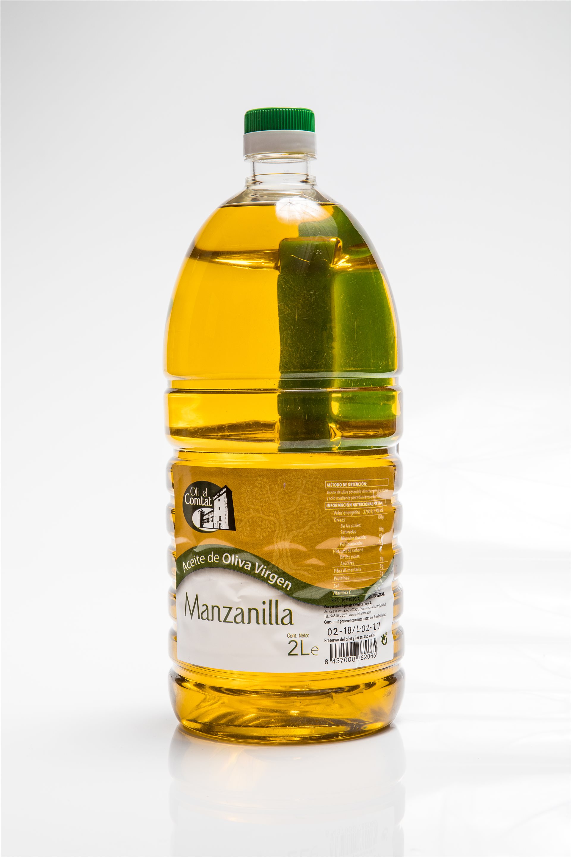 ACEITE DE OLIVA VIRGEN MANZANILLA 2L