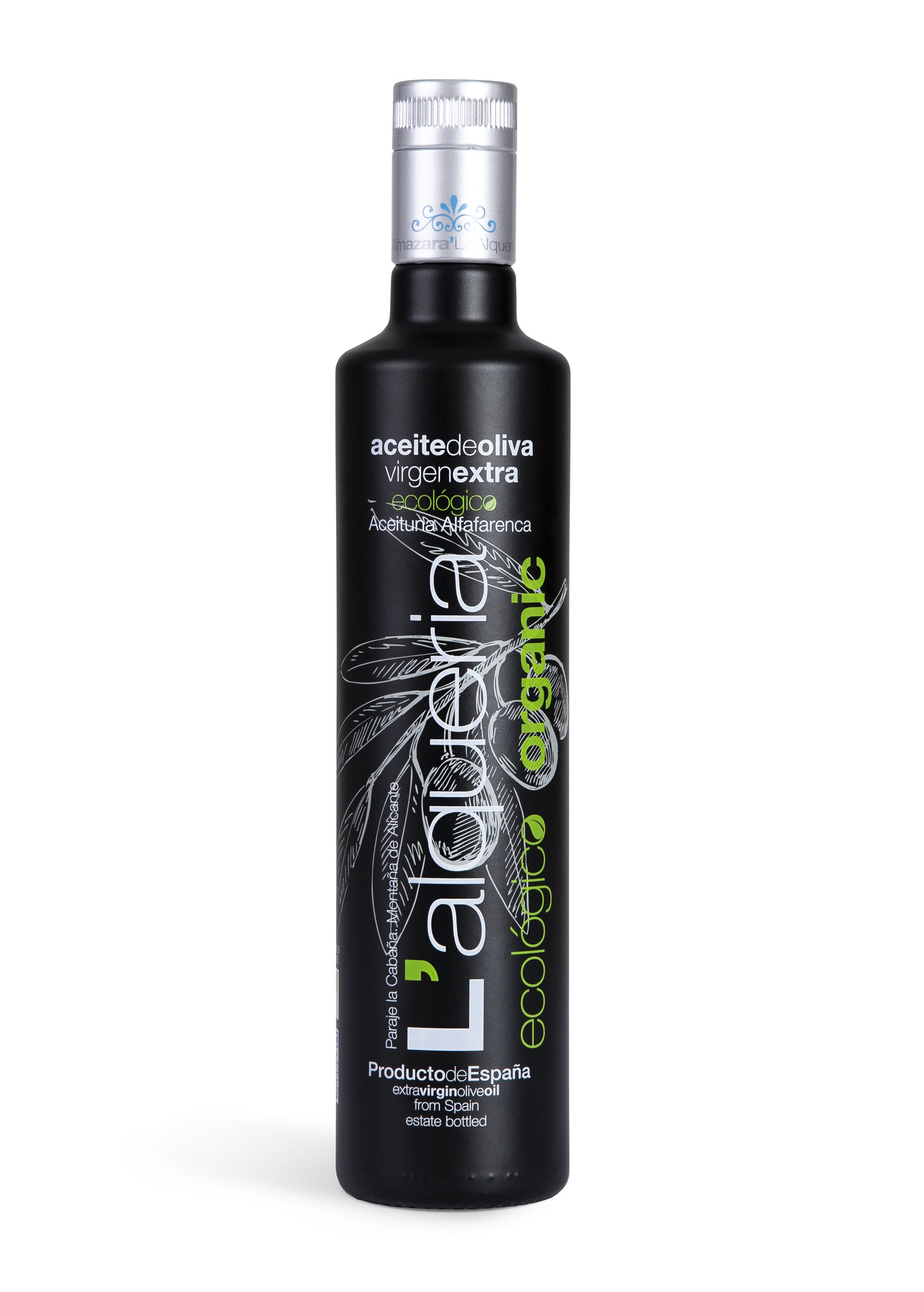 Aceite de Oliva Virgen Extra Ecológico Monovarietal Alfafarenca 500mL