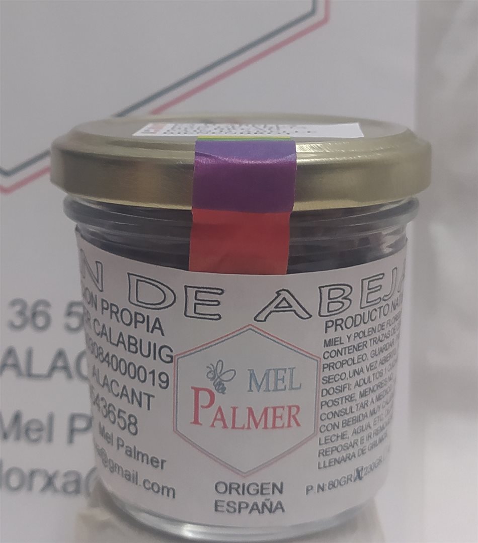 PAN DE ABEJA 80GRMS